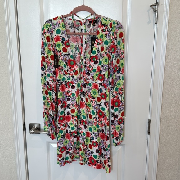 nwt AFRM Caprice Mini Daisy Mini Dress - Picture 2 of 9
